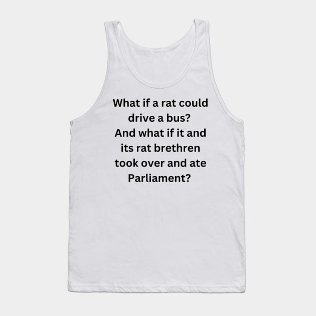 Garth Marenghi’s ‘What If’ questions Tank Top by mywanderings